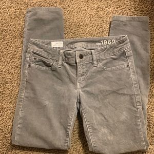 GAP 1969 Gray Corduroy Women’s Pants